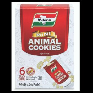 Wholesale Milano Mini Animal Cookies (6x26g)