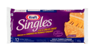 Wholesale Kraft Singles Mild 3 Cheese 12's (410g)