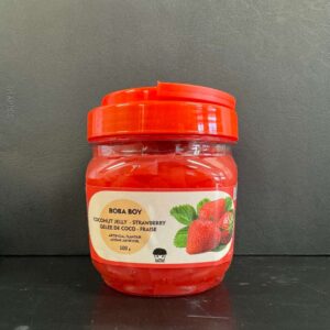Wholesale Boba Boy Coconut Jelly Flav Strawberry (500g)