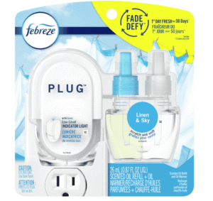 Wholesale Febreze Plug Scented Oil Starter Kit Line&Sky (26ml)