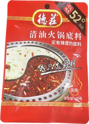 Wholesale De Zhuang Vegetable Oil Hot Pot Hot 52° (150g)
