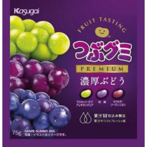 Wholesale Kasugai Tsubu Gummy Premium
Rich Grape (75g)