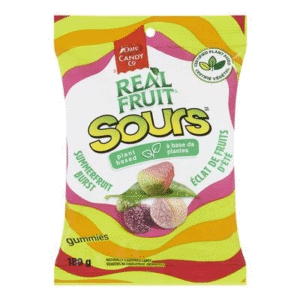Wholesale Dare Real Fruit Sours Summerfruit
Burst Gummies (180g)
