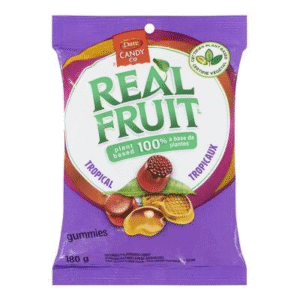 Wholesale Dare Real Fruit Tropical Flavor
Gummies (180g)