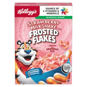 Wholesales Kellogg's Frosted Flakes
Strawberry Milkshake (350g)