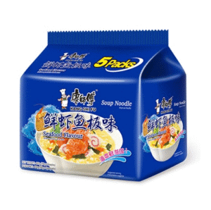 Wholesale Kang Shi Fu Seafood Flavour SoupNoodle (5x98g)