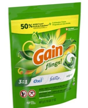 Wholesales Gain Pods Flings Oxi Febreze
Original 24ct (487g)