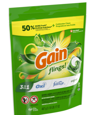 Wholesales Gain Pods Flings Oxi Febreze
Original 24ct (487g)
