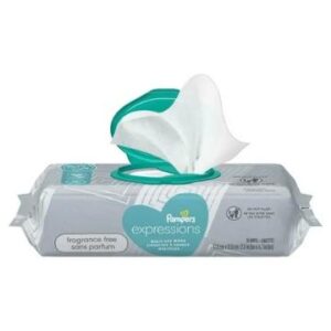 Wholesales Pampers Expression Fragrance
Free Baby Wipes (56s)
