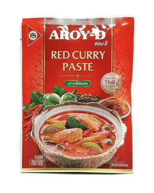 Wholesales Aroy-D Red Curry Paste (50g)