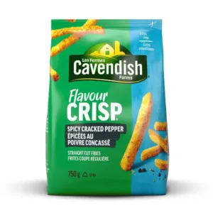 Wholesales Cavendish Flavour Crisp Spicy Cracked Pepper Fries (750g)