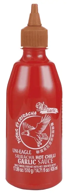 Wholesales Uni Eagle Sriracha Hot Chilli Sauce With Garlic (510g)