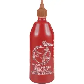 Wholesales Uni Eagle Sriracha Hot Chilli Sauce With Garlic (875g)
