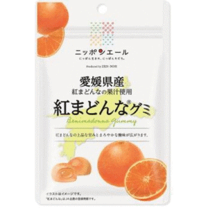 Wholesales Zennoh Foods Ehime Benimadonna Orange Gummy (40g)