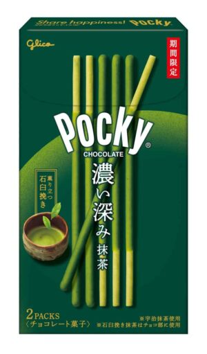 Wholesale Glico Chocolate & Matcha Pocky (60g)