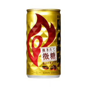 Wholesales Kirin Fire Freshly Ground Coffee Less Sugar Can (185g)
