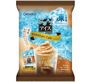 Wholesale Orihiro Agar Jelly Ice Premium Cafe Cafe au Lait 10P (200g)