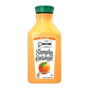 Wholesale Simply Orange Pulp Free Juice 100% (2.25L)
