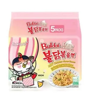 Wholesale SamYang Buldak Cream Carbonara Ramen (5x140g)