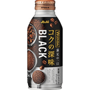 Wholesales Asahi Wonda Koku No Fukami
Black Coffee Bottle Can (400g)