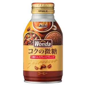 Wholesales Asahi Wonda Koku No Fukami Less Sugar Coffee Bottle Can (260g)