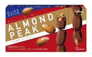 Wholesale Glico Almond Peak Chocolate Milk (77g)