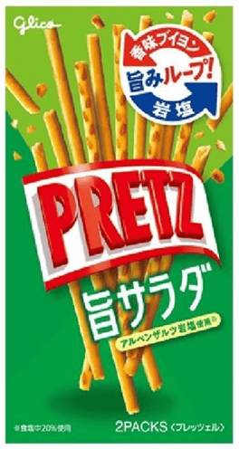 Wholesale Glico PRETZ Snack Salad 2P (69g)