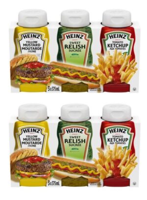 Wholesale Heinz Picnic Condiment Pack Half Pallet (3x375mL)