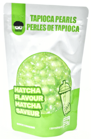 Wholesale Boba Boy Tapioca Pearls Flav Matcha (250g);T15