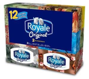 Wholesale Royale Facial Tissue 12Pack 2Ply 126 Sheets (12x126s)