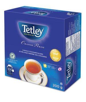 Wholesale Tetley Orange Pekoe Tea 100's(200g)