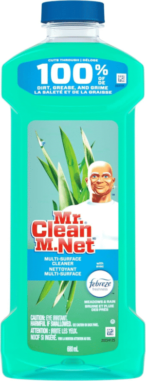 Wholesale Mr. Clean Multi-Purpose Cleaner + Febreze Meadows & Rain (680ml)