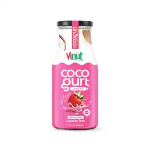 Wholesale Vinut Cocogurt Drink Strawberry (280ml)