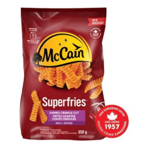 Wholesale McCain Jumbo Crinkle Cut Spicy Battered Fries (650g)