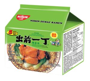 Wholesale Nissin Chicken Instant Noodle (5x100g)