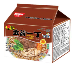Wholesale Nissin Beef Instant Noodle (5x100g)