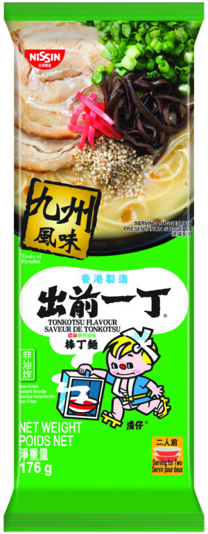 Wholesale Nissin Kyushu Tonkotsu Flavor Noodles (176g)