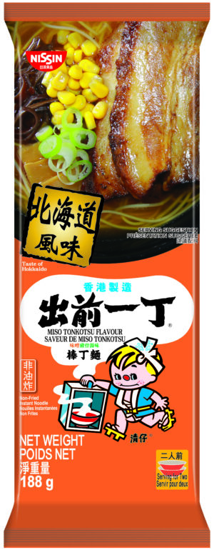 Wholesale Nissin Hokkaido Miso Tonkotsu Flavor Noodles (188g)