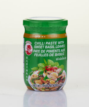 Wholesale Cock Brand Chilli Paste with Sweet Basil Leaves (200g)