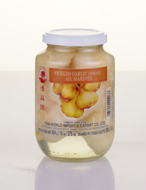 Wholesale Cock Brand Pickled Garlic (454g)