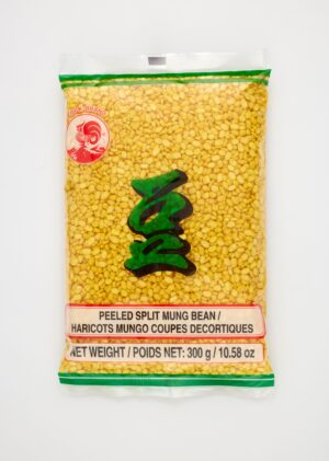 Wholesale Cock Brand Split Mung Bean Peeled (300g)