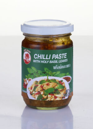 Wholesale Cock Brand Chilli Paste with Holy Basil Leaves (200g)