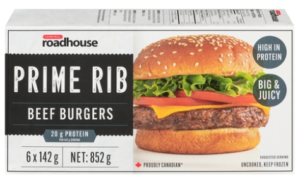 Wholesale Roadhouse Prime Rib Beef Burgers (852g)