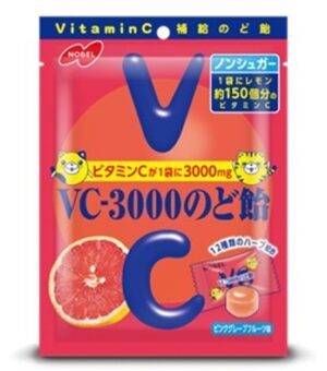 Wholesale Nobel VC-3000 Cough Drop Pink Grapefruit (90g)