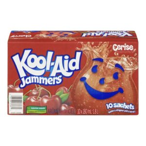 Wholesale Kool-Aid Jammers Cherry (10x180ml)