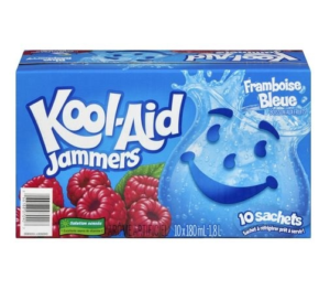 Wholesale Kool-Aid Jammers Blue Raspberry (10x180ml)