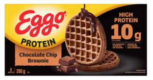 Wholesale Eggo Waffles Protein Chocolate Chip Brownie (280g)