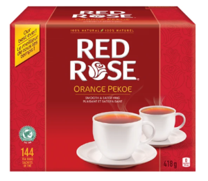 Wholesale Red Rose Orange Pekoe Tea Bags 72's (209g)