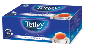 Wholesale Tetley Orange Pekoe Decaffeinated Tea 50's (100g)